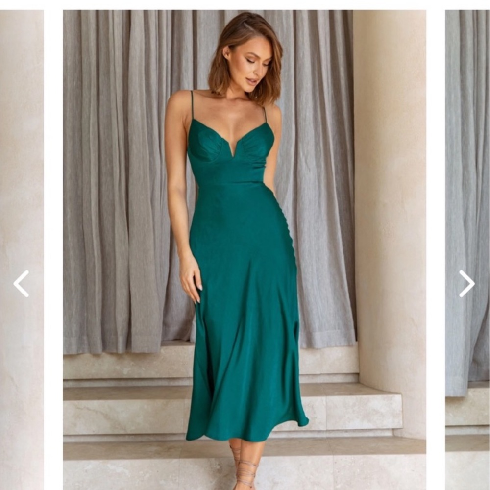 Green Midi Dress